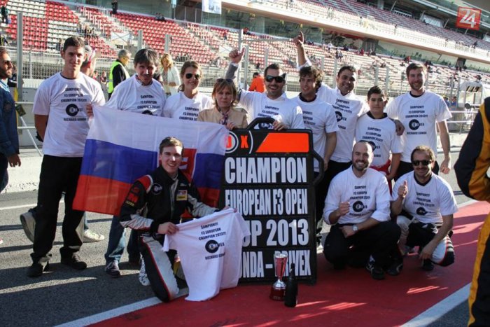 Ilustračný obrázok k článku Obrovský úspech Richarda Gondu (19): Stal sa šampiónom vo formule 3!