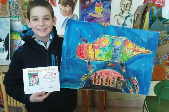 Ilustračný obrázok k článku Výtvarná súťaž Ukáž svoj talent: Kristián Horváth získal 1. miesto
