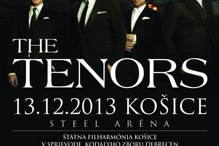 Ilustračný obrázok k článku Košice sa s EHMK 2013 rozlúčia exkluzívnym koncertom The Tenors