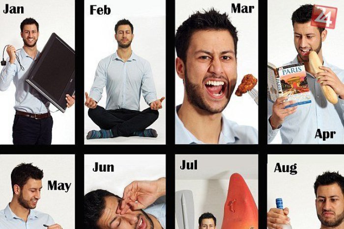 Ilustračný obrázok k článku Michael (24) splnil 12 mesačných výziev: Prezrádza, ako dodržať predsavzatia