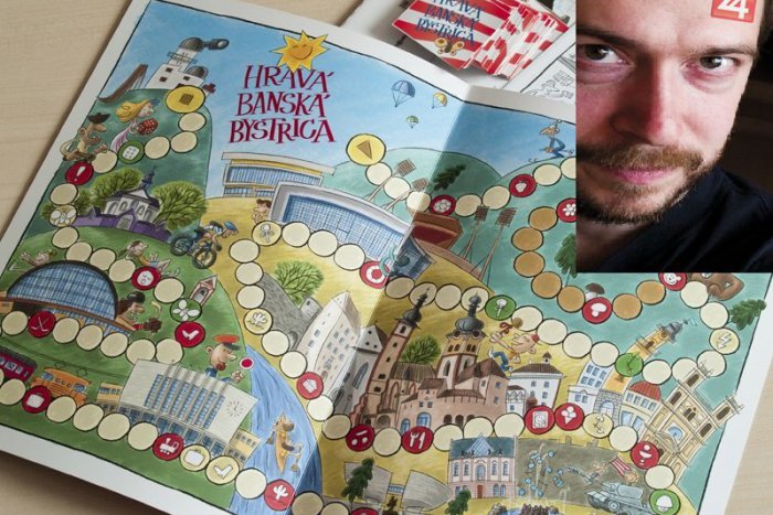 Ilustračný obrázok k článku Autor kresieb hry o Bystrici: Ktorú stavbu v meste považuje za architektonický skvost?