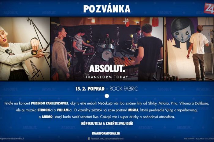 Ilustračný obrázok k článku Transform Today: Párty, ktorá zmení váš pohľad na svet