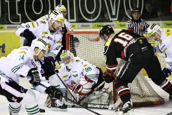 Ilustračný obrázok k článku Pod Urpínom sa začala play off extraligy: Barani na domácom ľade so Skalicou nezaváhali