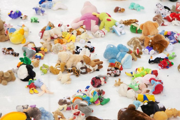 Ilustračný obrázok k článku Vychutnajte si hokej a podporte dobrú vec: Zahádžme spolu ľad plyšovými hračkami!