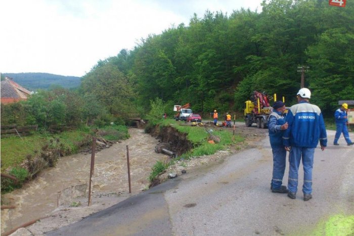 Ilustračný obrázok k článku FOTO: Kritická situácia nastala aj v obci Čučma