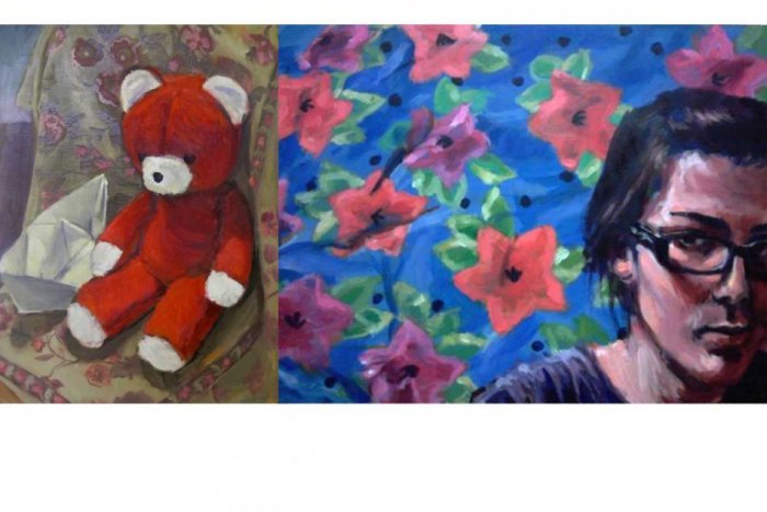 Ilustračný obrázok k článku TIETO obrazy môžete vidieť naživo: Mladá maliarka (26) zo Štiavnice má záľubu aj v plyšákoch