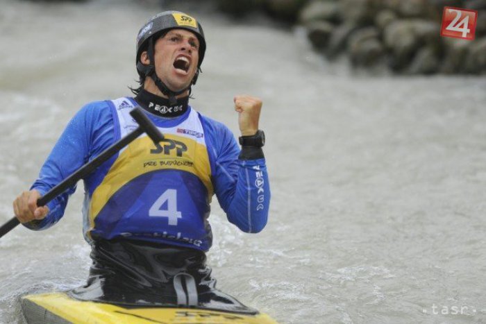 Ilustračný obrázok k článku Vodný slalom ME Viedeň: Slafkovský zlatý, Martikán strieborný