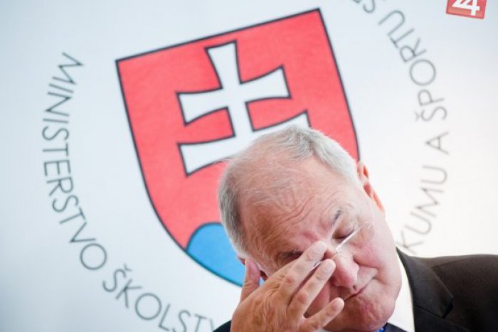 Ilustračný obrázok k článku Čaplovič končí: Minister školstva podal demisiu