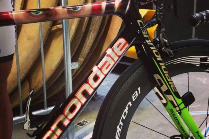 Ilustračný obrázok k článku Sagan ukázal pred Tour nový bicykel: Pozrite sa, čím sa nechala žilinská strela inšpirovať