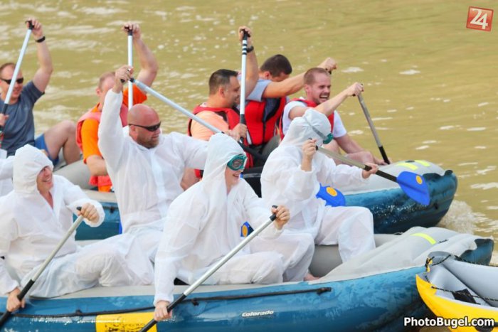 Ilustračný obrázok k článku Voda, dobré partie a zábava: Amatéri si zmerali sily na rieke!