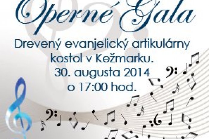 Ilustračný obrázok k článku Lahôdka pre milovníkov opery: Benefičný galakoncert v Kežmarku pod záštitou prezidenta Slovenskej republiky