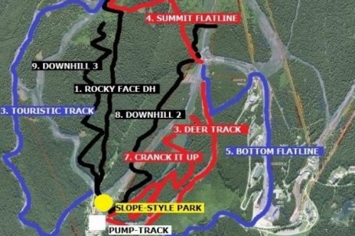 Ilustračný obrázok k článku Jasná vytunuje svoje cyklotrate: Pribudnú cesty pre náročných jazdcov