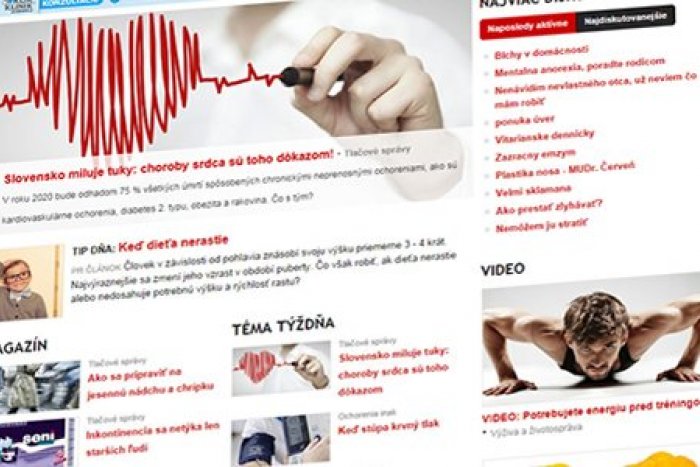 Ilustračný obrázok k článku Na zdravie.sk opäť niečo nové!