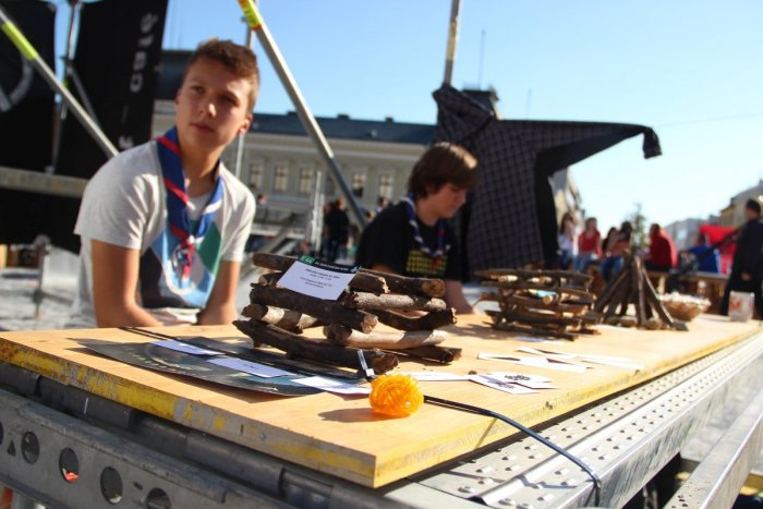 Ilustračný obrázok k článku Zaujímavé hry a odmeny: Skauti sa predstavili na Divadelnej Nitre