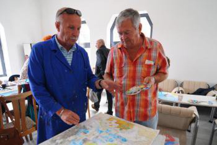 Ilustračný obrázok k článku V centre Bratislavy vznikla nová výstava. Obrazy maliara Trembáča