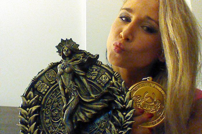 Ilustračný obrázok k článku Fantázia: Fitneska Multáňová obhájila v Mexiku svetový titul!