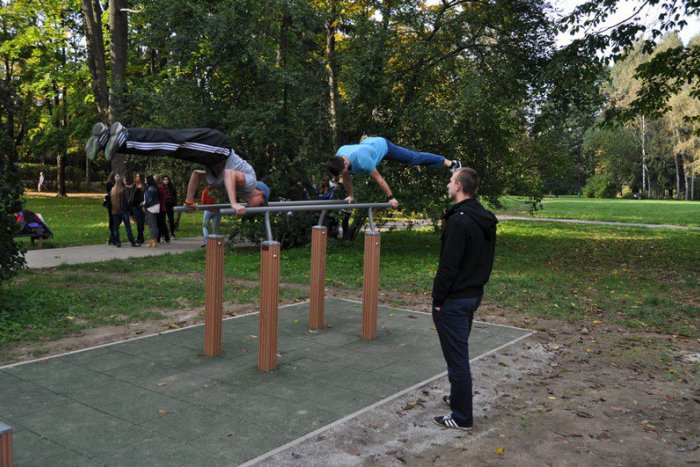 Ilustračný obrázok k článku OBRAZOM: V Žiline vyrástol prvý workout park, zacvičiť si môžete priamo v parku