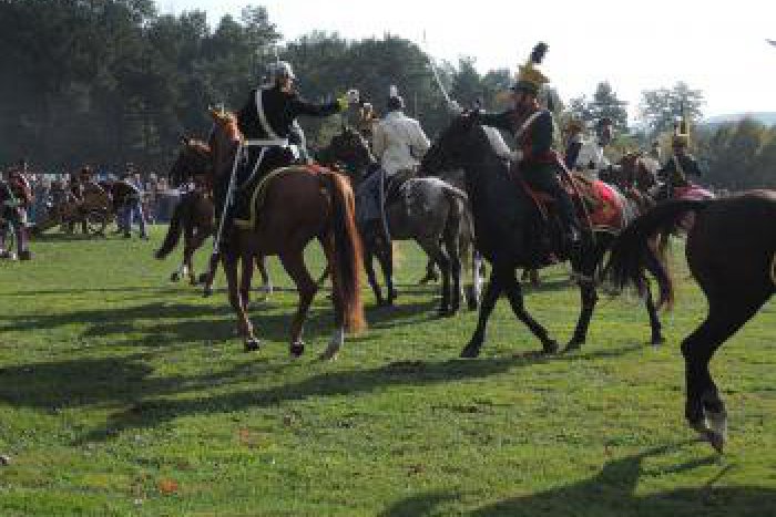 Ilustračný obrázok k článku Lamač žije históriou:  Ožili tam momenty prusko-rakúskej bitky