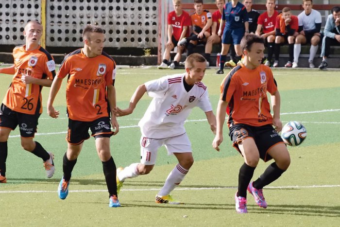 Ilustračný obrázok k článku Víkendový futbal mladých: Vydreté víťazstvo starších dorastencov nad Spartakom Trnava