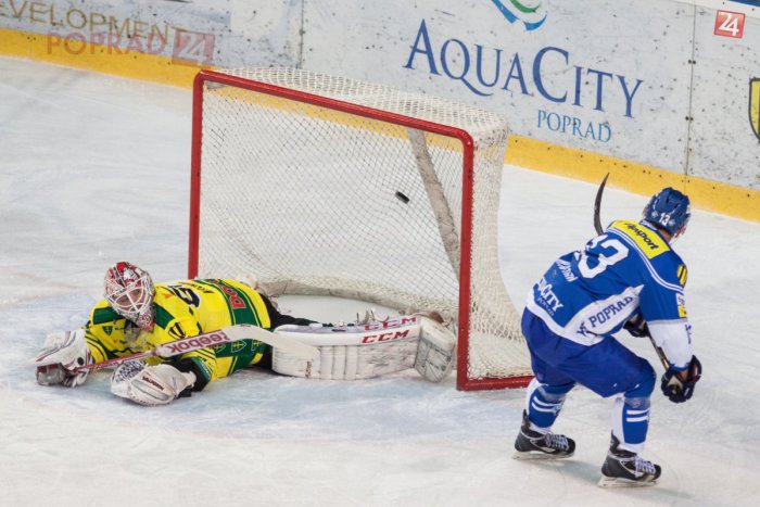 Ilustračný obrázok k článku Predviedol krásne zakončenie: Hráč HK Poprad bojuje v ankete o najkrajší gól mesiaca