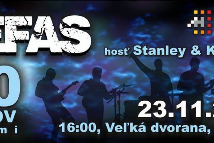 Ilustračný obrázok k článku TIPY na víkend: Kéfas oslavuje 20 rokov, Katarínske zábavy, koncerty a ďalšie