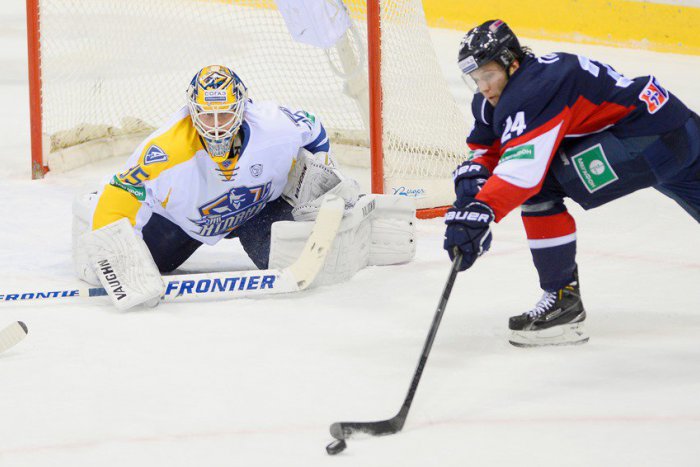 Ilustračný obrázok k článku Slovan konečne víťazne! Výborné stretnutie proti Mytišči rozhodli až nájazdy