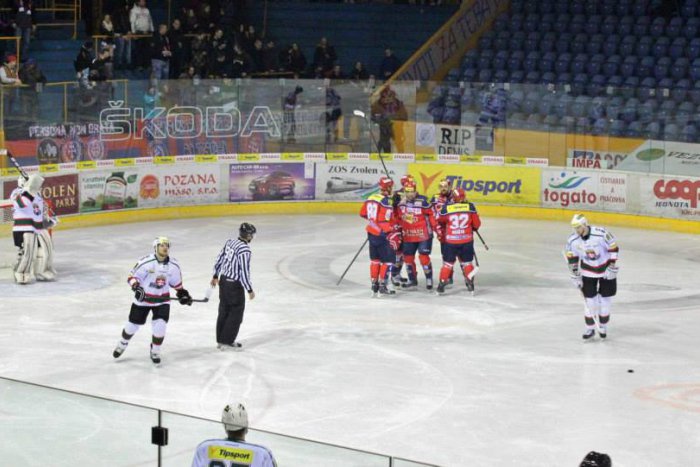 Ilustračný obrázok k článku Štvrté víťazstvo v rade: Zvolenčania rozhodli o výhre nad Skalicou v prvej tretine