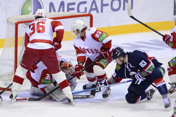 Ilustračný obrázok k článku Belasím sa na ľade Víťazu Podoľsk nezadarilo. So svojim súperom prehrali 1:2 po predĺžení