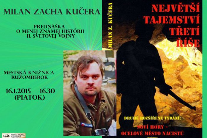 Ilustračný obrázok k článku POZVÁNKA: Prezentácia knihy Najväčšie tajomstvá tretej ríše