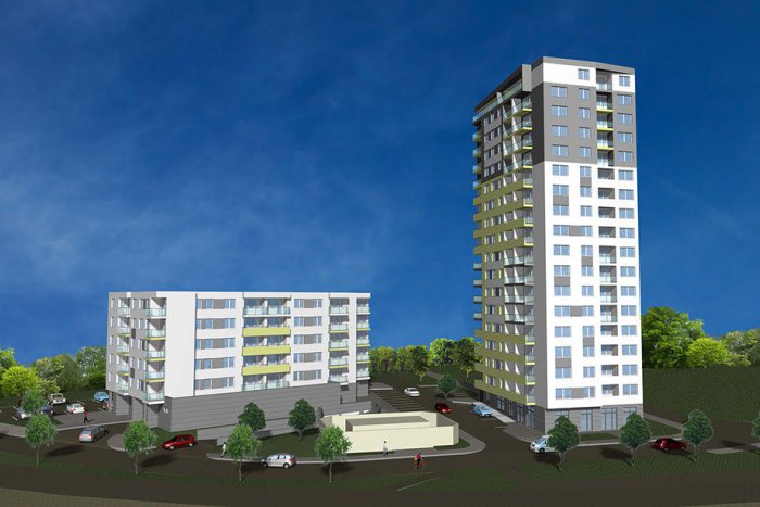 Ilustračný obrázok k článku V Rači už po novom nebudú iba vinohrady a rodinné domy, ale aj vysoké bytové vežiaky