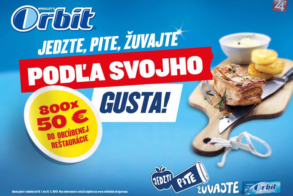 Ilustračný obrázok k článku Toto sa naozaj oplatí: Orbit prepláca účty z reštaurácií!