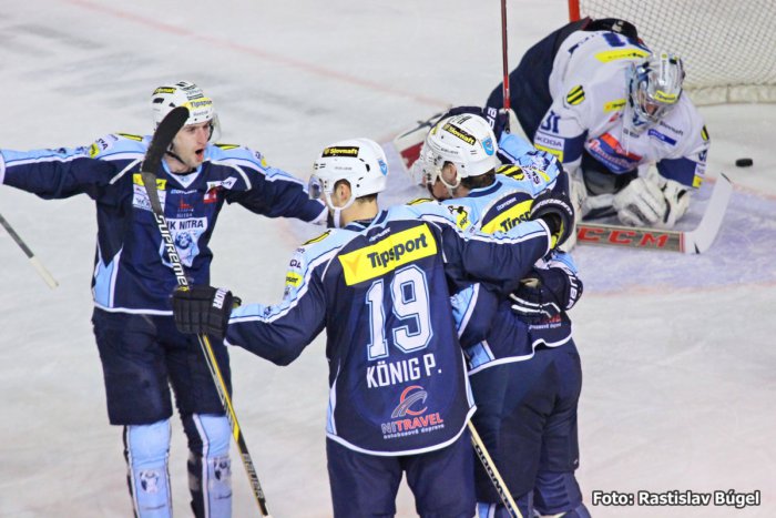 Ilustračný obrázok k článku Bravúrny vstup do štvrťfinále: Nitra deklasovala Martin, Stümpel s hetrikom