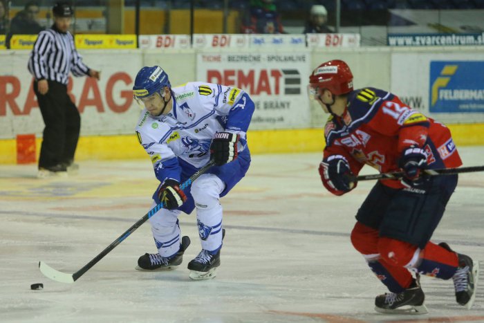 Ilustračný obrázok k článku Napínavý duel pod Pustým hradom: Zvolenským hokejistom prvý zápas play off tesne unikol!