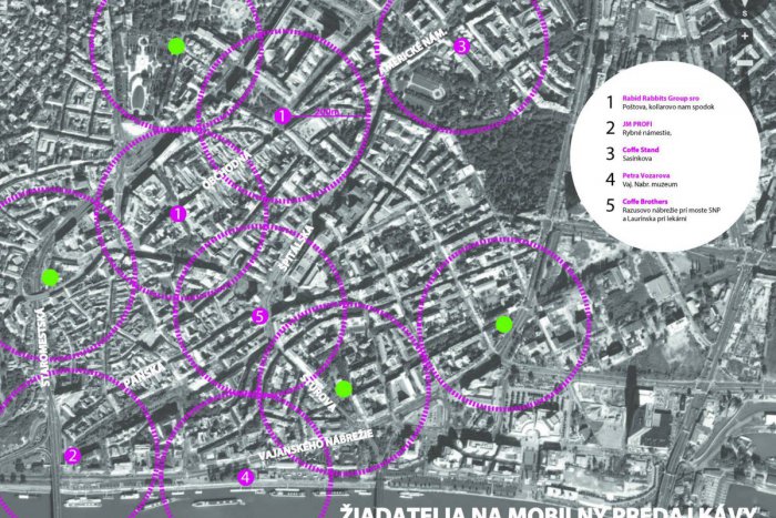 Ilustračný obrázok k článku Staré Mesto sa dohodlo s kávičkármi! Pozrite sa, kde všade si v uliciach centra kúpite svoju dávku kofeínu