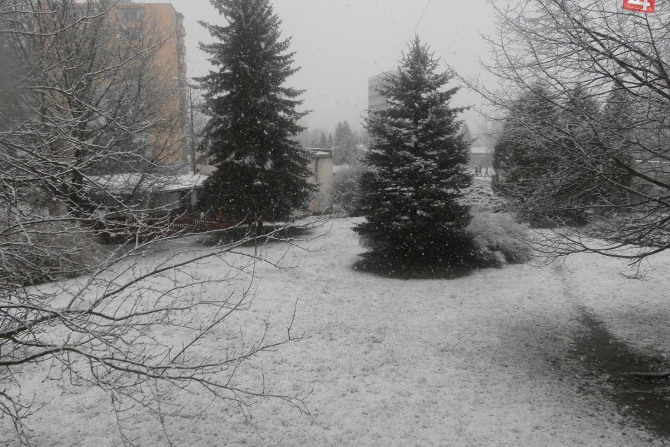 Ilustračný obrázok k článku Šok pre všetkých, čo sa už tešili z jarného počasia: Zvolen zasiahlo husté sneženie VIDEO