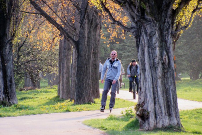 Ilustračný obrázok k článku To, čo robí jar s Mikulášom, je neuveriteľné: Pozrite si hrejivé jarné zábery nášho mesta