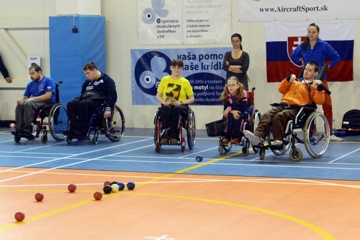 Ilustračný obrázok k článku V hre boccia si hendikepovaní športovci zmerajú sily. Turnaj belasého motýľa odštartuje už dnes