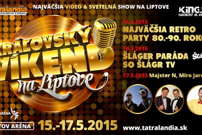 Ilustračný obrázok k článku POZVÁNKA: Kráľovský víkend na Liptove - pre všetky generácie
