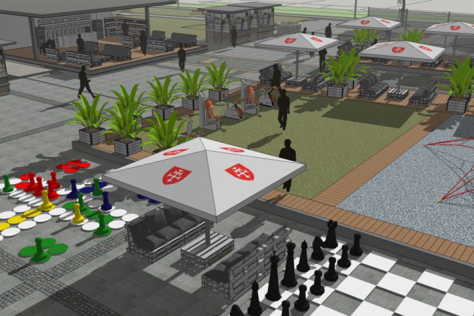 Ilustračný obrázok k článku Otvorenie fun zóny na zvolenskom námestí sa oddialilo: Aký je dôvod?