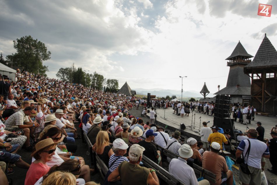Ilustračný obrázok k článku OBRAZOM: Folklórny festival Východná má za sebou vydarený rekordný 61. ročník