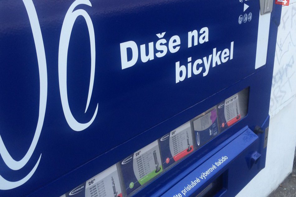 Ilustračný obrázok k článku Defekt v meste? Cyklisti sa môžu tešiť! Ich problém vyrieši prvý automat na duše priamo na ulici