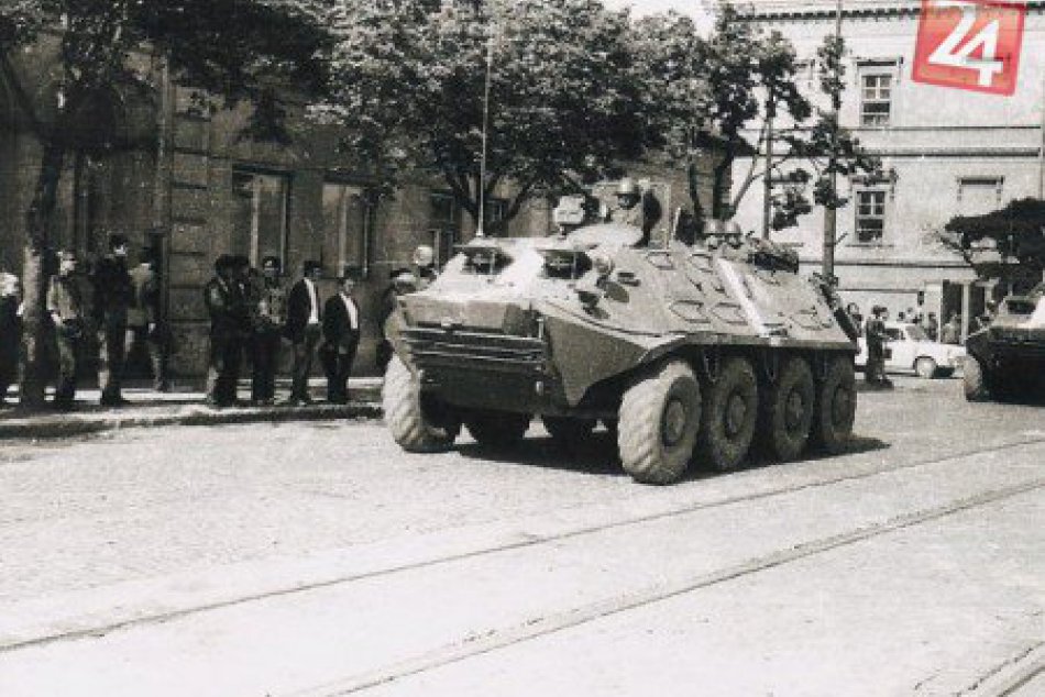 Ilustračný obrázok k článku FOTO: Zábery, z ktorých ešte aj dnes behá mráz po chrbte: August 1968 v Košiciach!