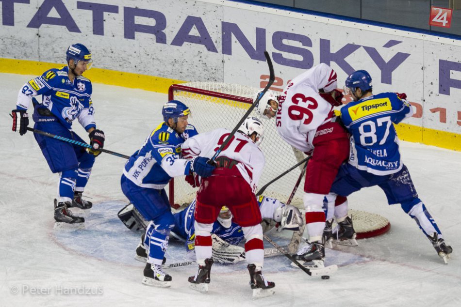 Ilustračný obrázok k článku OBRAZOM: Takto hral Poprad proti Slavii Praha