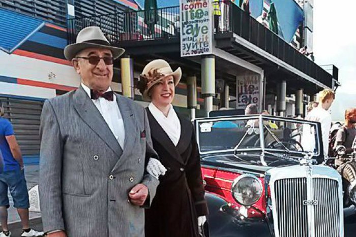 Ilustračný obrázok k článku Rallye Tatry s nádychom nostalgie: Čarovné mašiny sa previezli Liptovom, FOTO