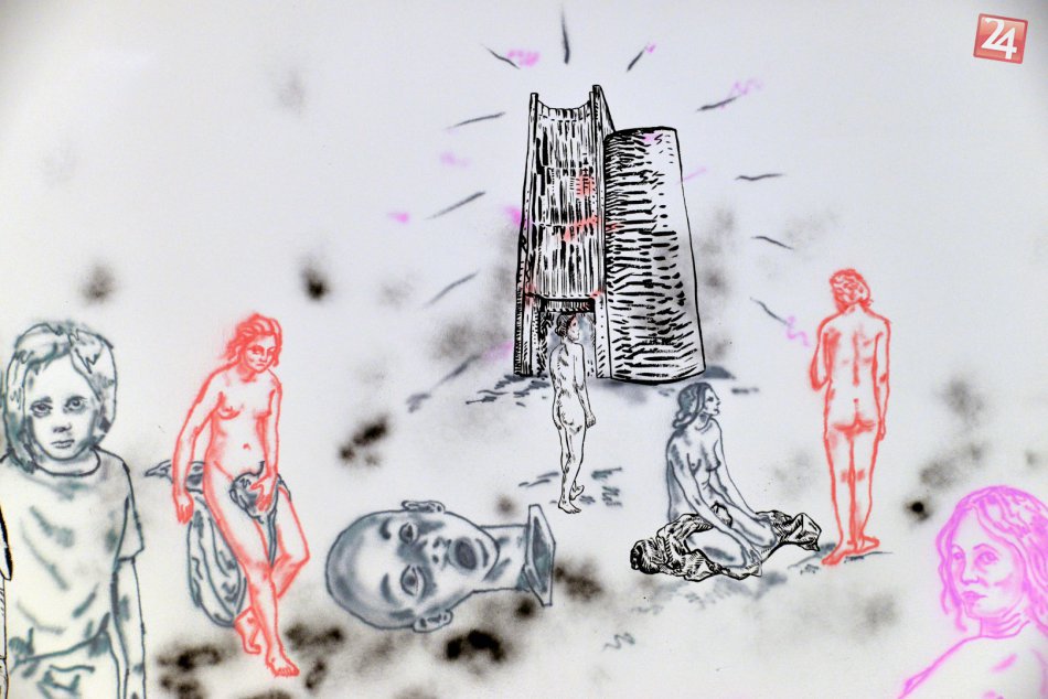 Ilustračný obrázok k článku FOTO: Uhádnete, akou budovou v Topoľčanoch sa inšpirovala umelkyňa pri tvorbe 12-metrovej maľby?