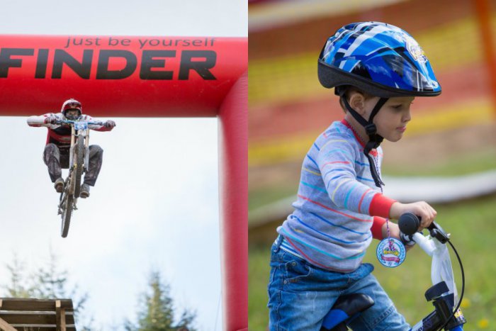 Ilustračný obrázok k článku Zjazd bicyklov z Chopku: Takto si jazdci užili extrémnu bajkovačku! FOTO