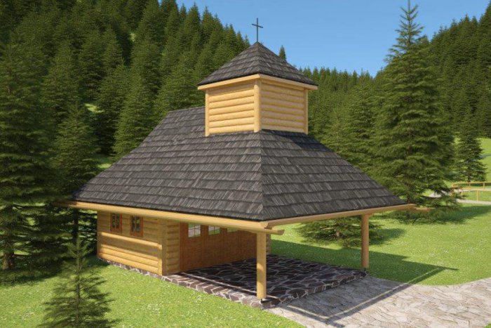 Ilustračný obrázok k článku Svadobný obrad a hostina v kaplnke a kolibe: U dobrého pastiera v Čutkove