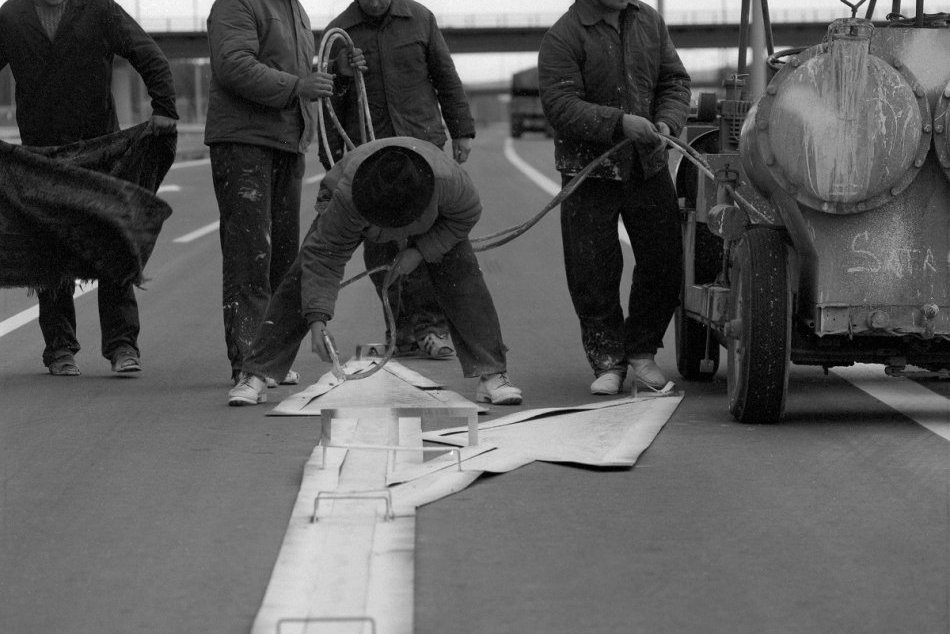 Ilustračný obrázok k článku OBRAZOM: Ako sa stavali diaľnice v socializme : D2 Malacky - Bratislava