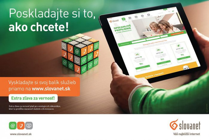 Ilustračný obrázok k článku Najväčšia zmena v Slovanete za posledné roky: Vyskladajte si služby, ako chcete!