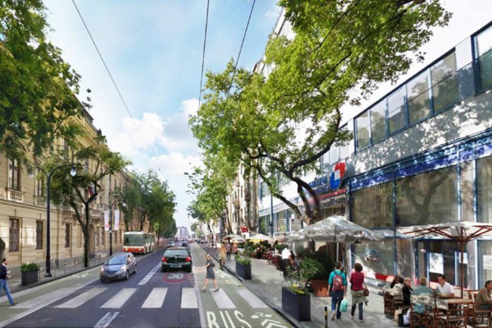 Ilustračný obrázok k článku Bratislavská pešia zóna by sa mohla v budúcnosti rozšíriť o Bulvár Štefánikova a Bulvár Mickiewiczova